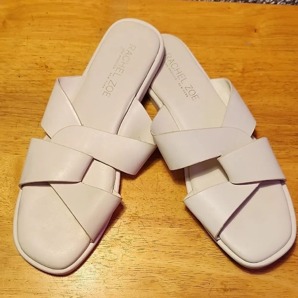 Rachel Zoe Tribune 9.5 White Sandal